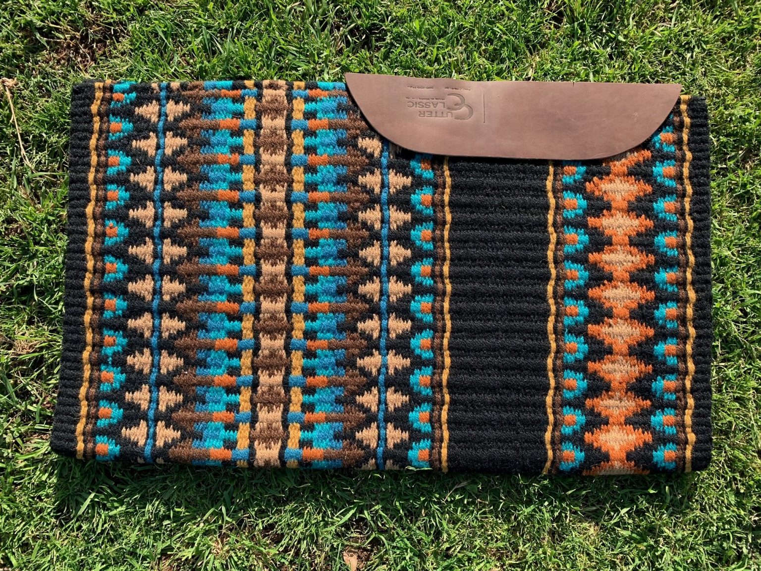 Double Arrow Heavyweight Saddle Blanket For Horseback Riding